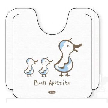 Children's bib TNT 20x24 print BUON APPETITO PP, 100 pcs