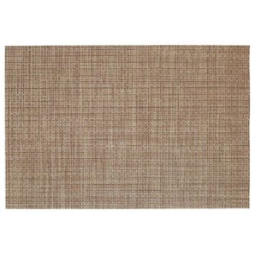 Table pads Savana 30x45cm beige PP reusable, 12 pieces