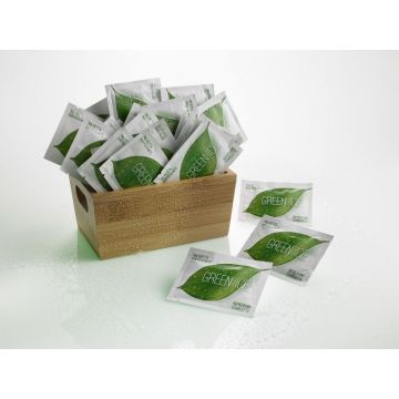 Refreshing tissue GREEN ICE 10.5 x 19cm, 500 pcs