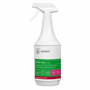 MEDISEPT Velox Spray teatonic 1l alcoholic ready to use preparation for cleaning and disinfection