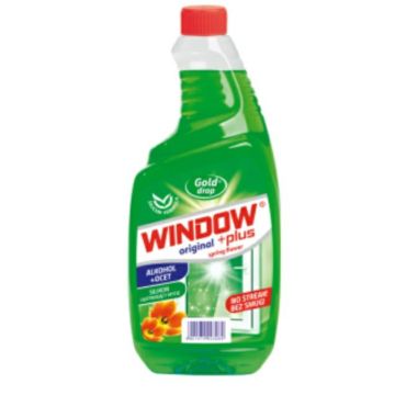 Płyn do szyb WINDOW Spring flower 750ml  zielony ZAPAS (12)